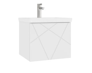 Тумба под раковину подвесная Vigo Geometry 032 50 см белый